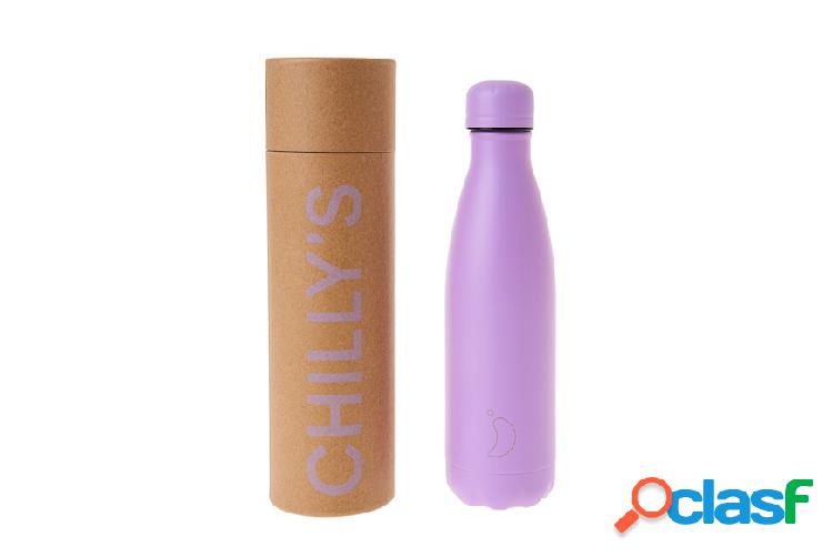 Chillys Bottles Bottiglia termica acciaio Pastel All Purple