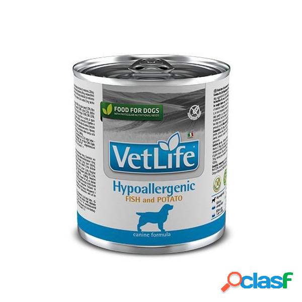 Cibo umido per cani Farmina Vet Life Hypoallergenic Pesce