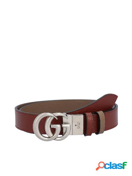 Cintura Sottile Reversibile Gg Marmont