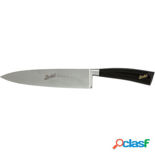 Coltello Cucina cm 20 linea Elegance nero lucido di Berkel