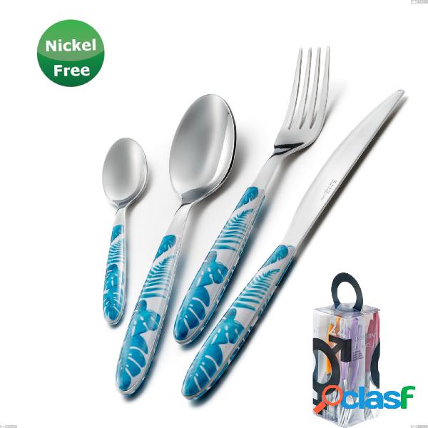 Confezione You&Me 24 pezzi posate Vero Jungle Turch ese 32,