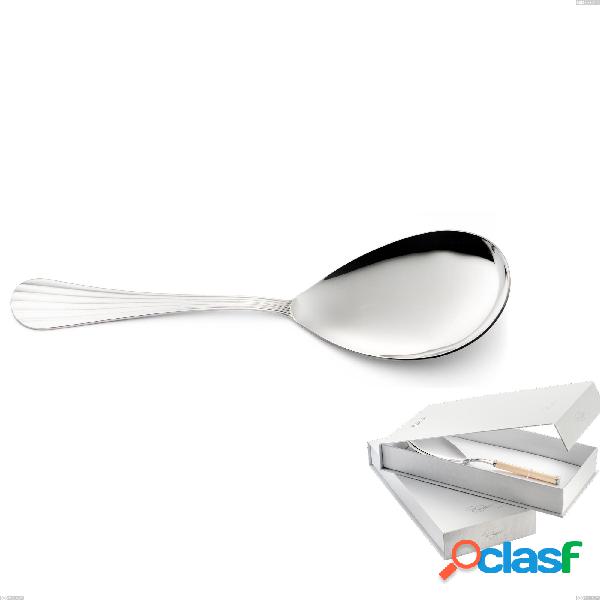 Confezione a libro 1 pezzo pala riso Eden, inox 18.10