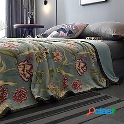 Coperte e plaid, 3D / Fiore decorativo Flanella Vello