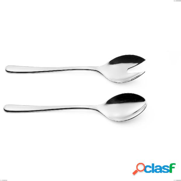 Coppia insalata Opera, Acciaio inox 18/10 (AISI304),