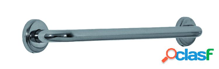 Corrimano in acciaio Inox lucido-[Lunghezza:45