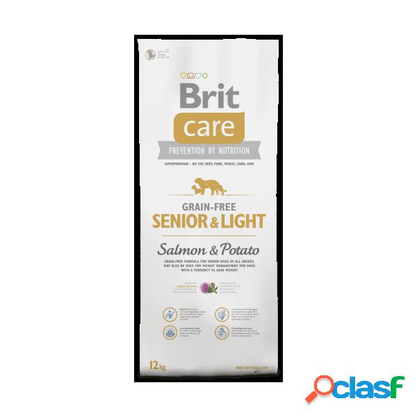 Crocchette Brit Care Senior & Light Grain Free Salmone 12 Kg
