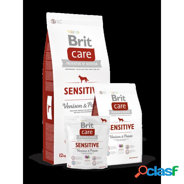 Crocchette Brit Care Sensitive Venison 12 Kg (GRATIS