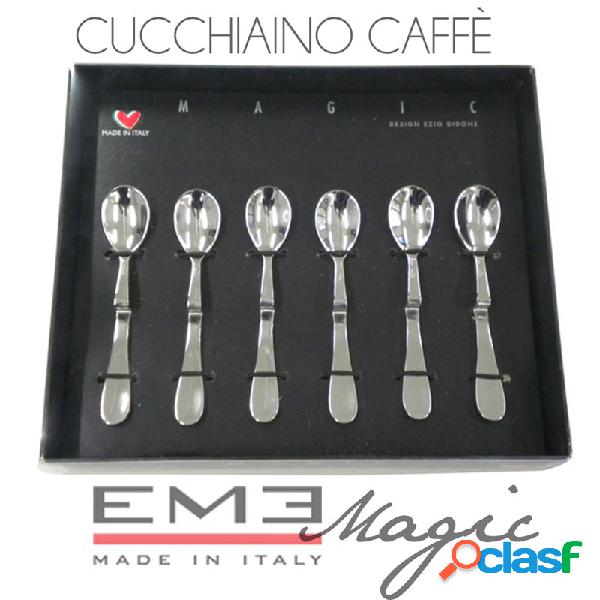 Cucchiaino da Caffe 6 pezzi Magic in acciaio inox 1810