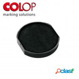 Cuscinetto R45 Nero Rotondo Tampone Di Ricambio Per Timbro