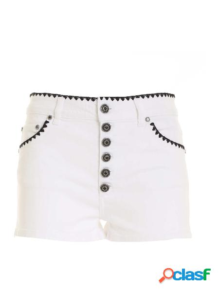 DONDUP SHORTS DONNA DP277BBS0030DPTDWDD000 COTONE AZZURRO