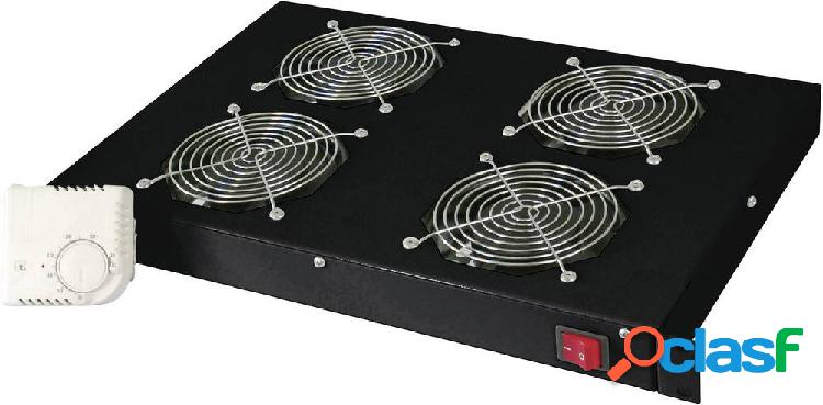 Digitus DN-19 FAN-4-HO-SW 19 pollici 4 x Ventola per armadio