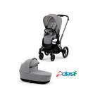 Duo Cybex Platinum Priam 4 Telaio Matt Black Manhattan Grey