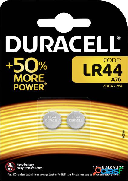 Duracell Elektro AG13 Batteria a bottone LR 44