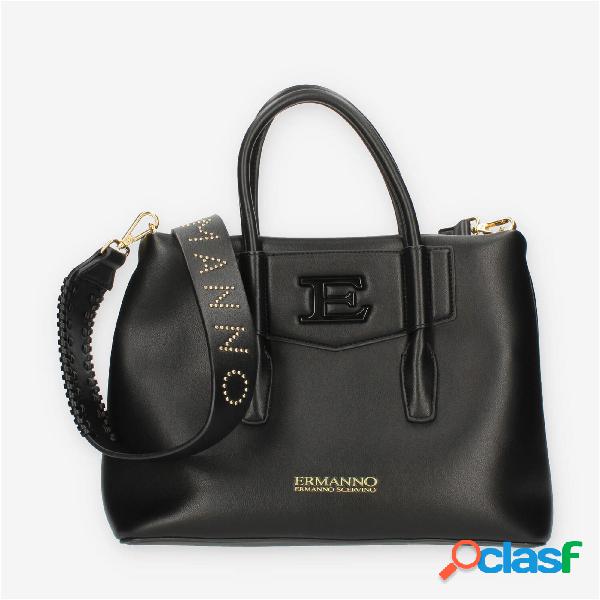 Ermanno Scervino Small Tote Nova Borsa a mano nera