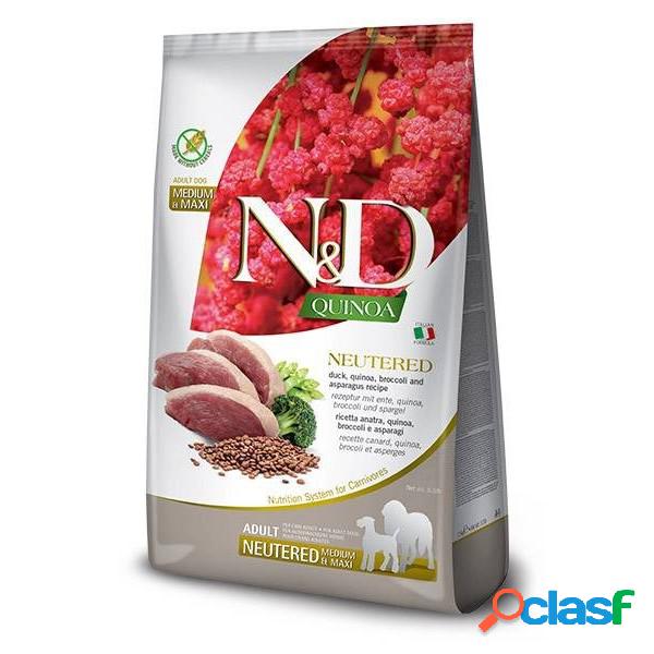 Farmina N&D Grain Free Quinoa Neutered Anatra e Broccoli