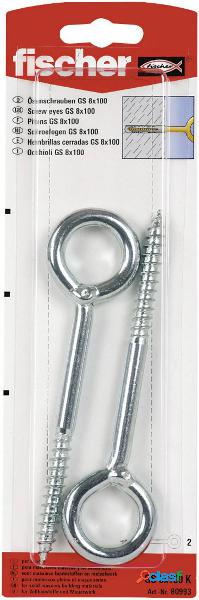 Fischer Vite con occhiello (Ø x L) 8 mm x 80 mm 2 pz.