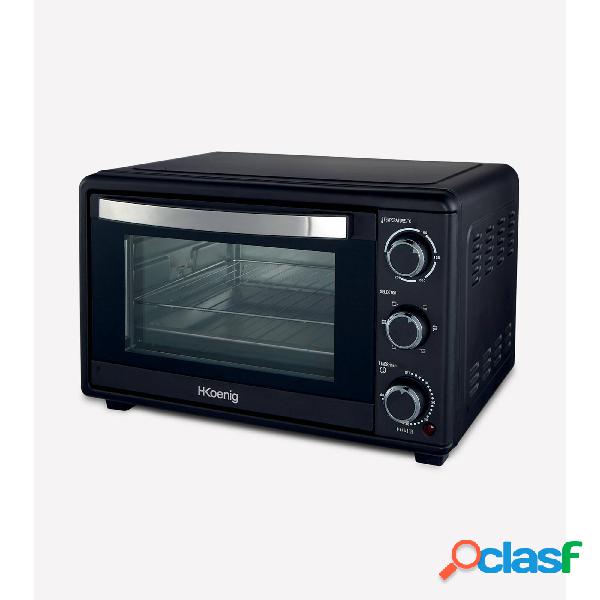 Forno elettrico compatto 25L, 4 livelli di cottura,