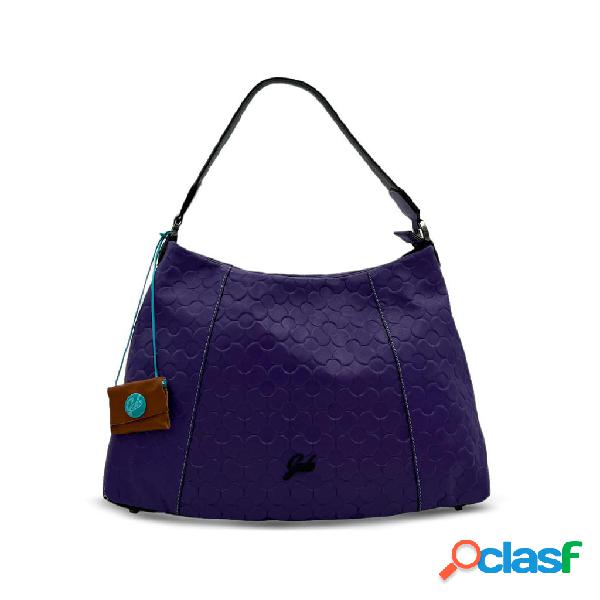 Gabs borsa corinna small blooming + escudo black viola