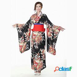 Geisha Per adulto Per donna Kimono vestito da vacanza