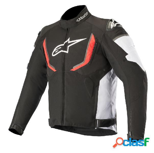 Giacca moto Alpinestars T-GP R v2 DRYSTAR Nero Bianco Rosso