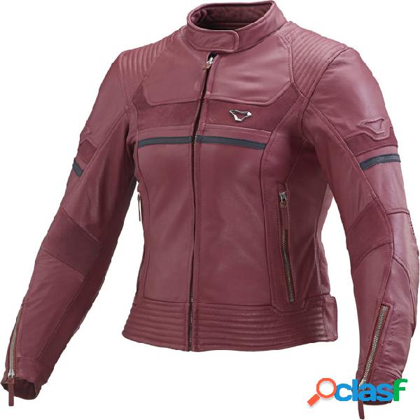 Giacca moto donna pelle Macna Daisy Rosso