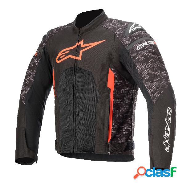 Giacca moto estiva Alpinestars T-GP PLUS R V3 AIR Nero Camo