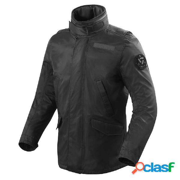 Giacca moto invernale Revit Field Nero