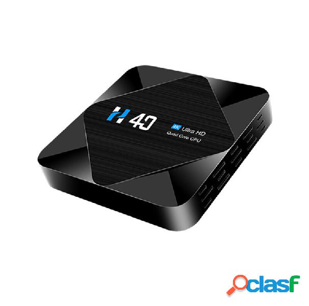 H40 H616 TV box Android 10 sistema 4+64G dual band WIFI