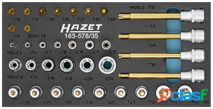 Hazet 163-587/35 163-587/35 Kit inserti a bussola