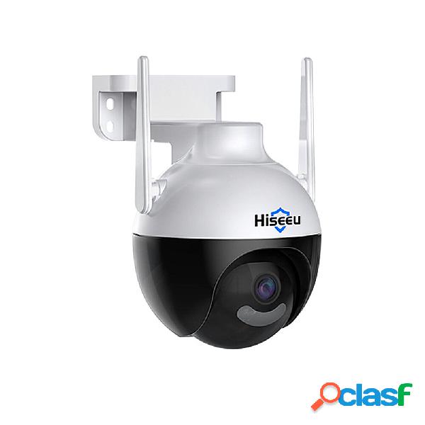 Hiseeu 4K 8MP WiFi Sicurezza fotografica Outdoor Intelligent