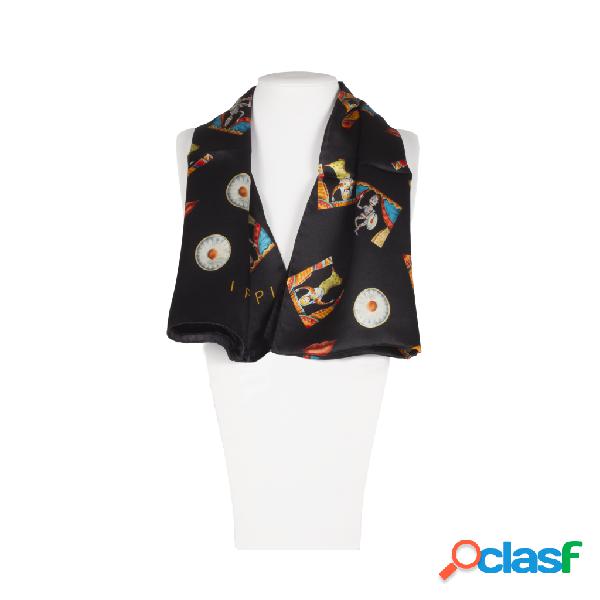 I pupi foulard caos 35x160 nero