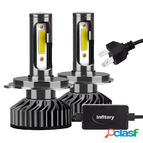 INFITARY 12V H4 H7 H11 COB LED Lampadine per fari auto Super