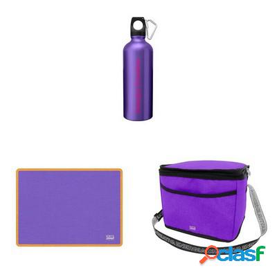 Kit Pausa Pranzo Scatto colore viola