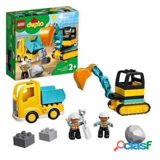 LEGO 10931 Camion e scavatrice cingolata