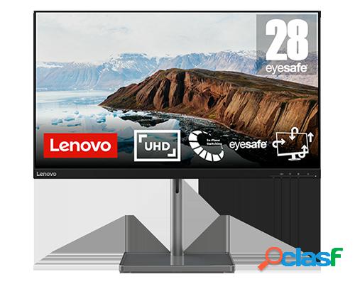 Lenovo Monitor Lenovo L28u-35 28" 4K UHD con Eyesafe (IPS,
