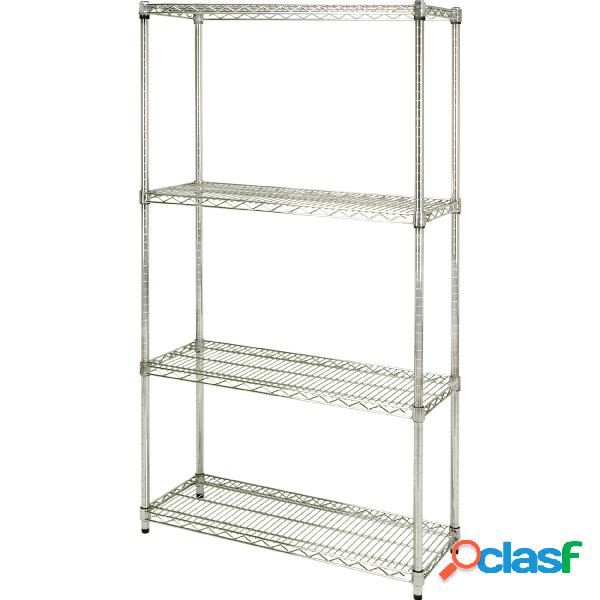 Libreria in KIT-4 Ripiani - 120x45xh160 cm - peso 22,20 kg