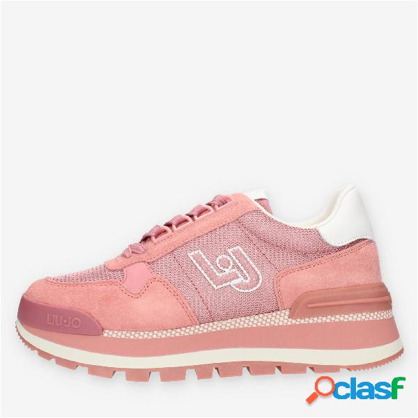 Liu Jo Amazing 16 Sneakers da donna rosa