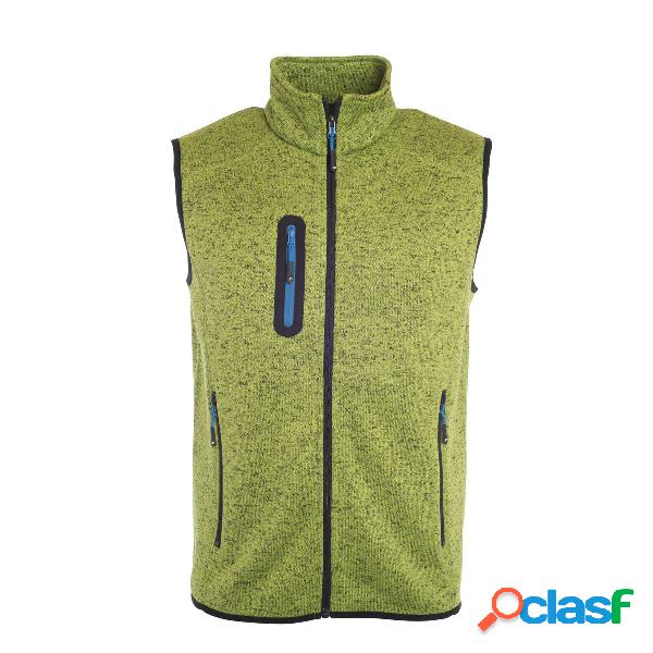 MENS KNITTED FLEECE VEST 100%