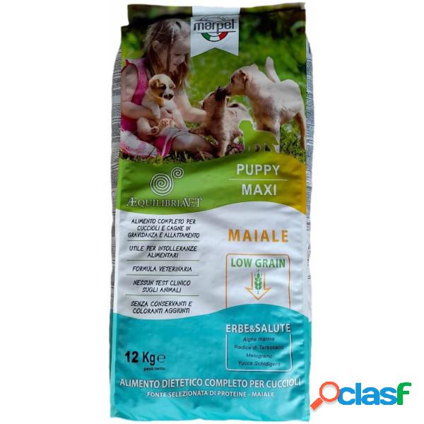 Marpet Aequilibriavet Low Grain Dog Puppy Maxi Maiale 12 kg