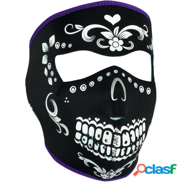 Maschera Zan Headgear Full Face Muerte Nero