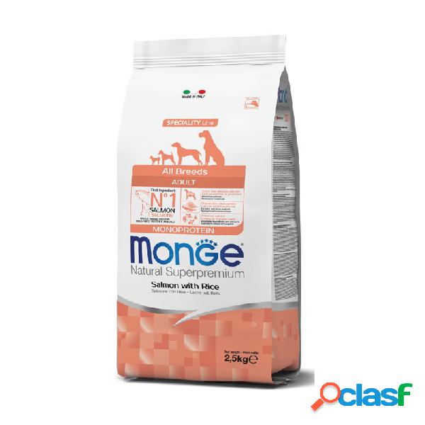 Monge - Monge All Breeds Adult Salmone Con Riso Per Cani