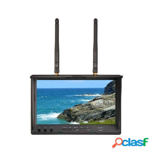 Monitor Foxeer LCD5802D 7" 800*480 DVR 5.8G 40CH integrato