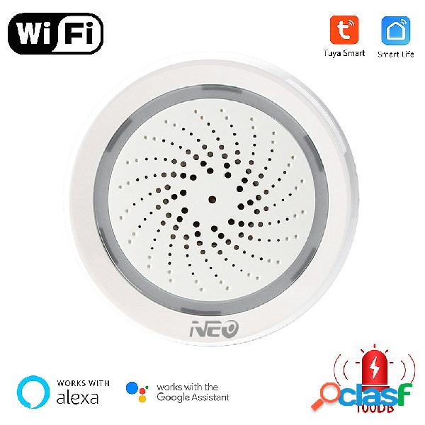 NEO Tuya Allarme sirena WiFi 2.4GHz Wireless APP remoto