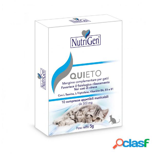 Nutrigent Quieto Gatto 10 Compresse masticabili 500 mg