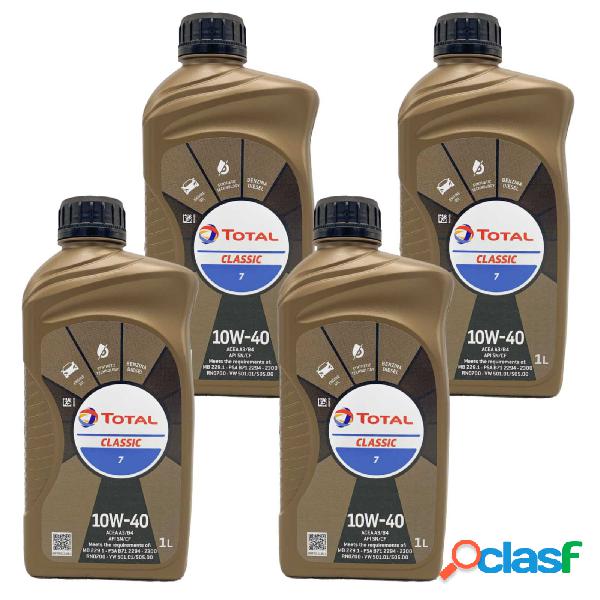 Olio motore Total Classic 7 10w40 4 Lt