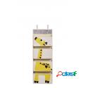 Organizer Da Muro 3 Sprouts 4 Tasche Giraffa