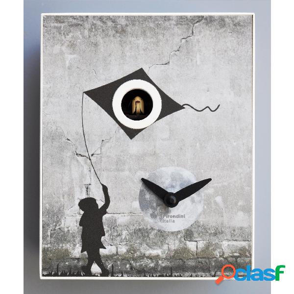 Orologio da Parete, DApres Banksy 16,5x10xh20 cm cassa in