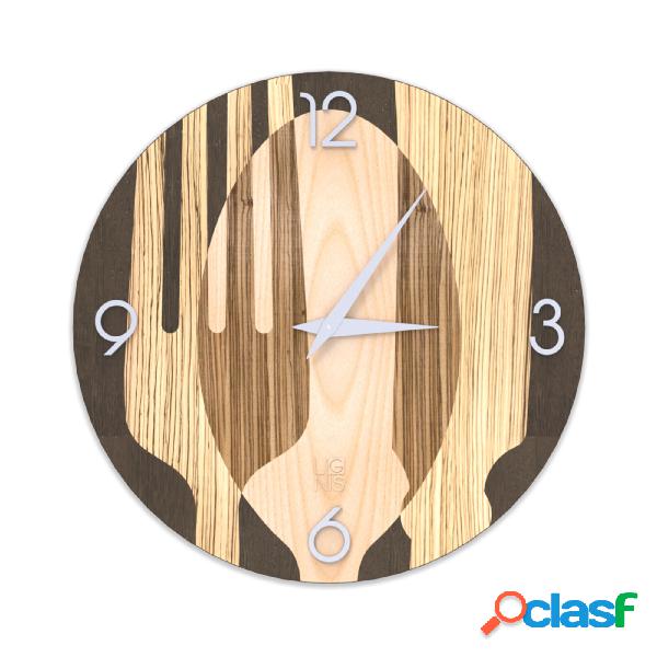 Orologio da parete OBJECTS SOVRAPOSATE 40x3xH40cm con
