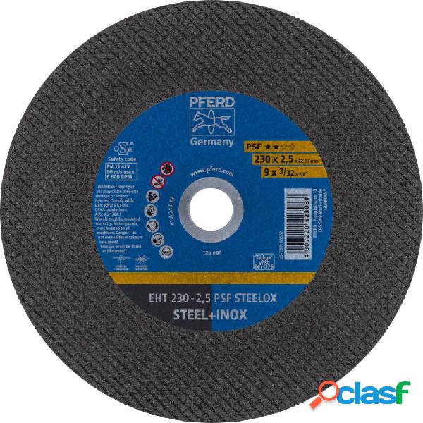 PFERD PSF STEELOX 61728122 Disco di taglio dritto 230 mm 25