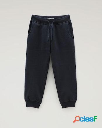 Pantalone blu in felpa con taschini sul retro 10-16 anni